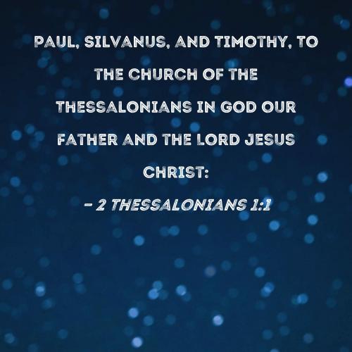 2 Thessalonians 1_1