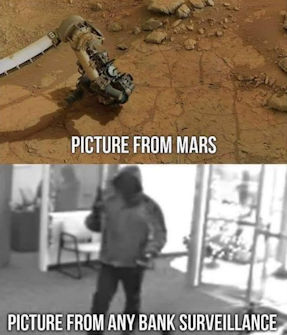 picture from Mars