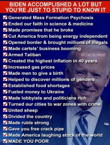biden achievements