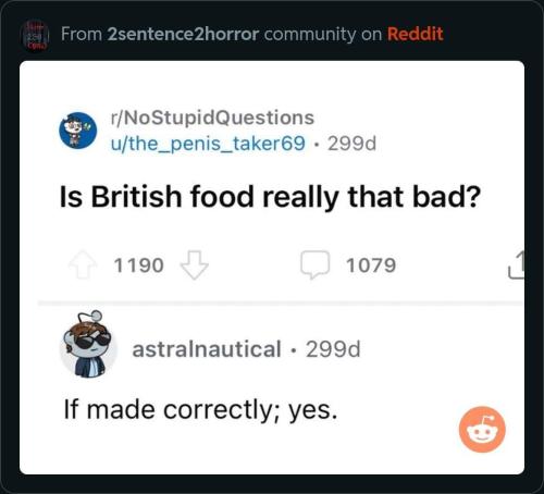 Brittish food