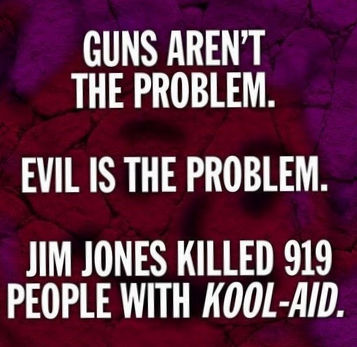 guns are not the problem