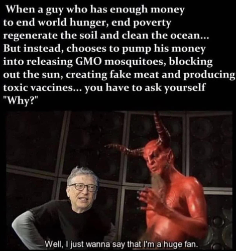 Bill Gates boss the Devil