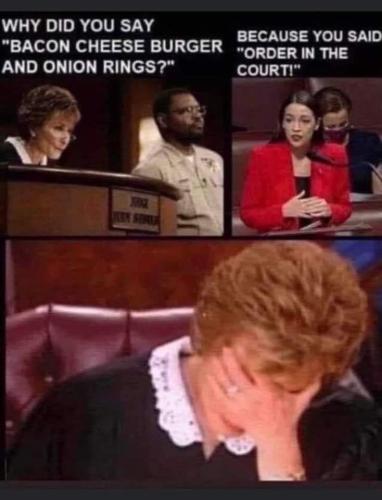 order in the court