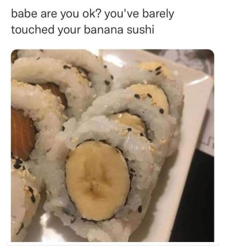 banana sushi roll