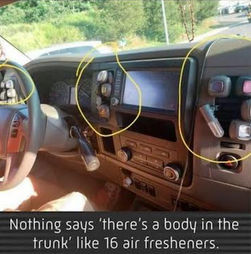 theres a dead body in the trunk