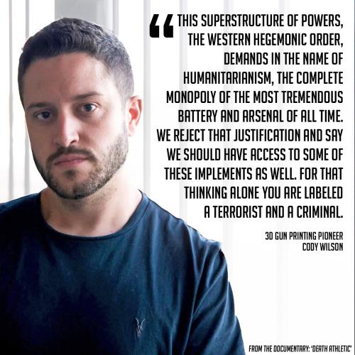 The only philosophically coherent position is revolt