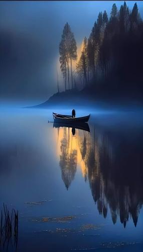 Early morning fishing