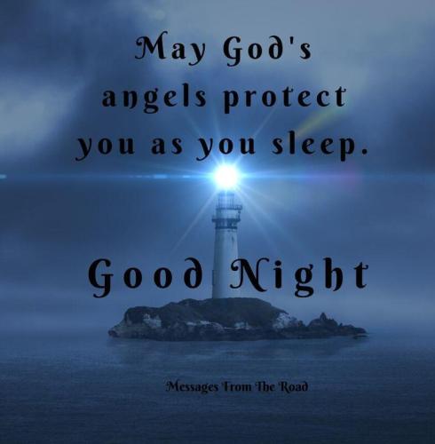 Gods angels protection during sleep