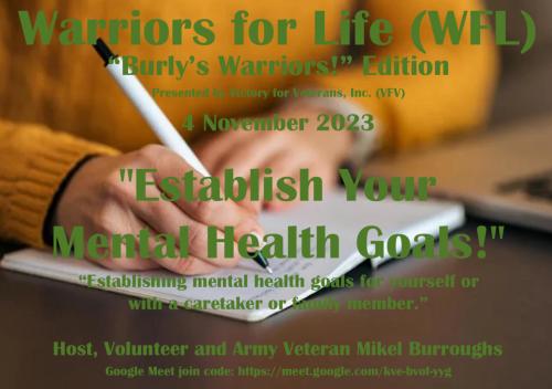 1-Mental Health Goals