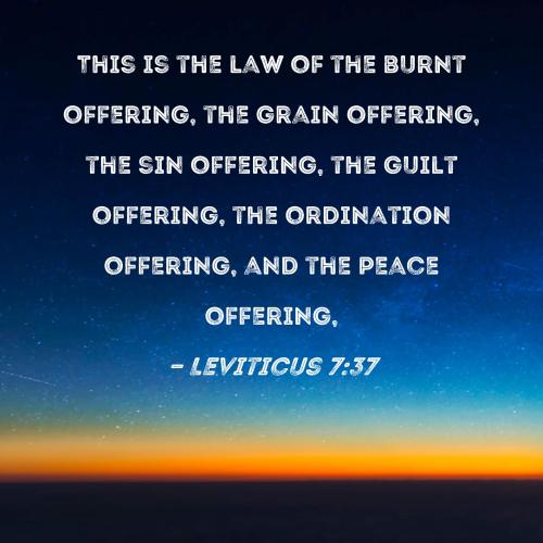 Leviticus 7_37