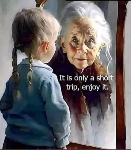 life is short - old and young