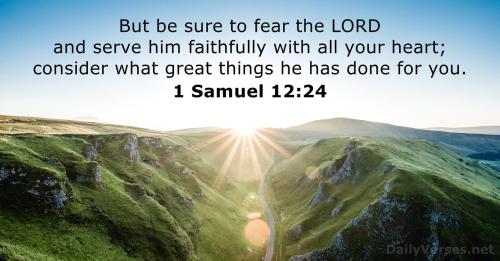 1 Samuel 12_24