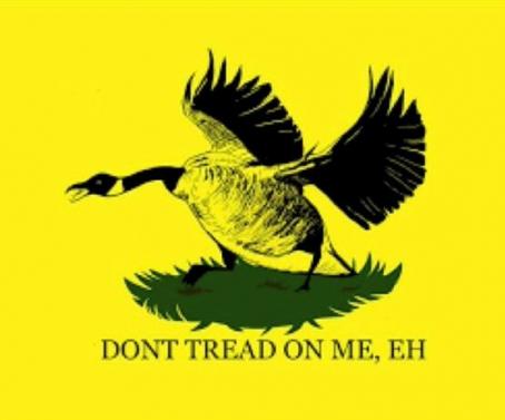don't tread on me, eh