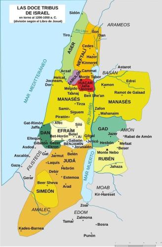 12 tribes of Israel 1700 years before Muhammad invented Islam