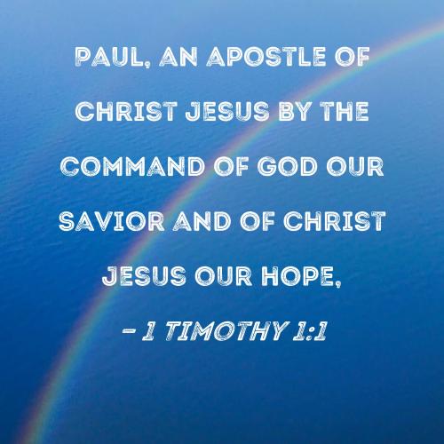 1 Timothy 1_1