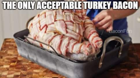 turkey bacon