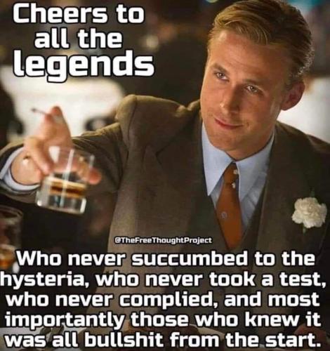cheers to all the legends