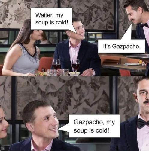 my soup i scold