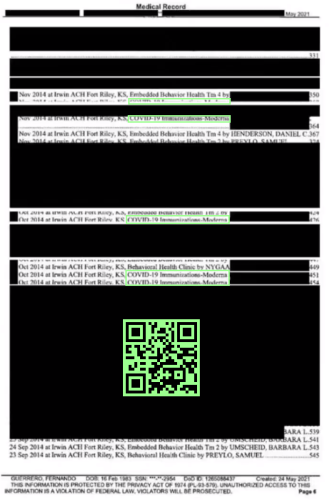 Military Whistleblower Medical Records Show 5 Moderna COVID-19 Immunizations Were Administered From October 2014 To November 2014