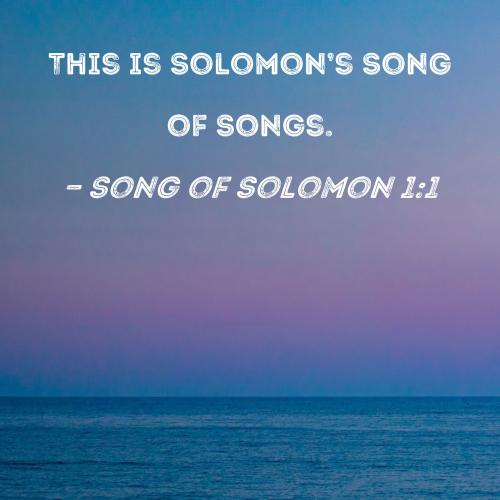 Song of Solomon 1_1