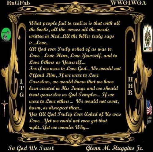 ALL GOD ASKED WAS LOVE