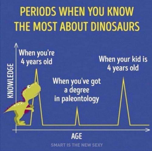 most about dinosaurs