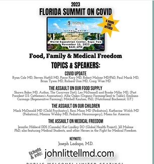 Ocala, Florida - Nov 11, 2023 - Florida Summit On Covid