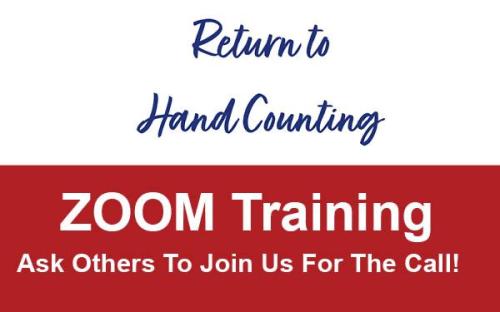 Nebraska - Nov 21, 2023 - Zoom Training - Return to Hand Counting