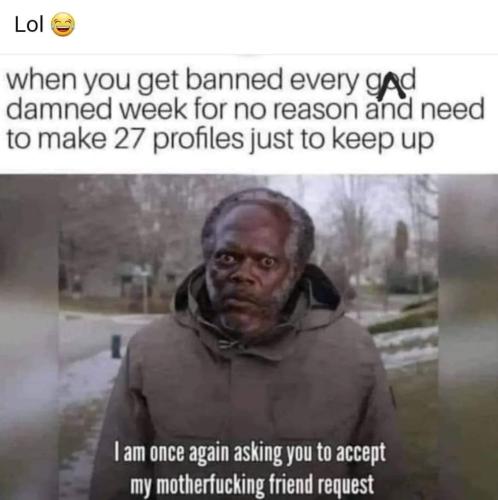 get banned