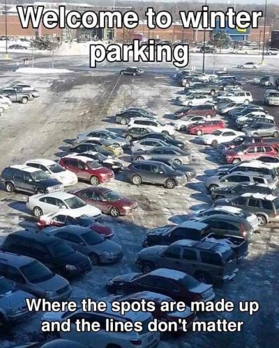 winter parking