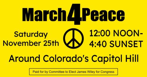 Colorado - Nov 25, 2023 - March4Peace