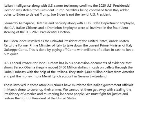 Itialian Intelegance