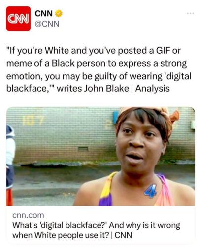 digital blackface