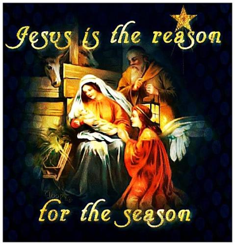 JESUS IS THE REASON FOR THE SEASON