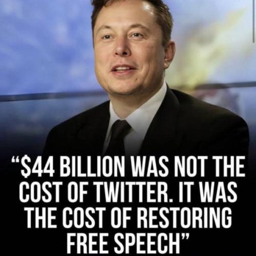 Musk on free speech