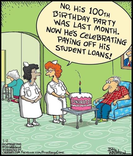 paying off student loan