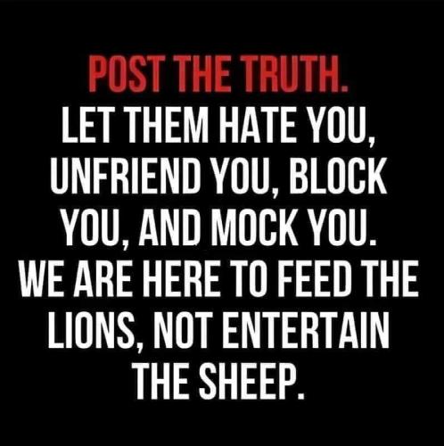 post the truth