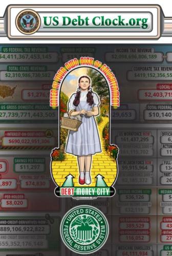 US DEBT CLOCK 11-30-23