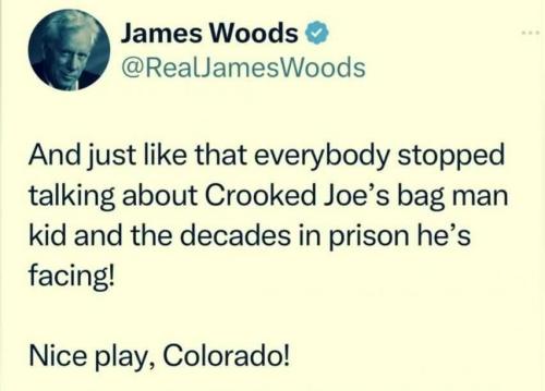 James woods on colorado