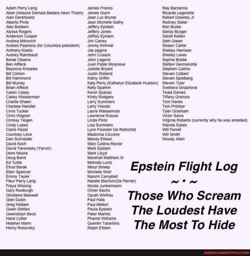 epstein_flight_log_actors_politicians