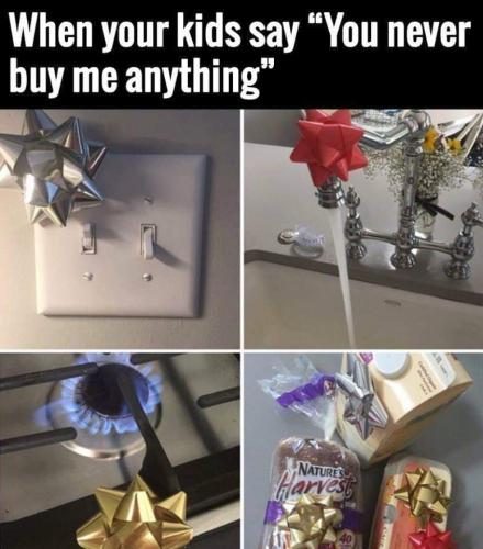 you never buy me anything