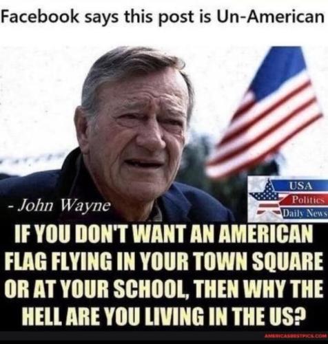 John wayne on US