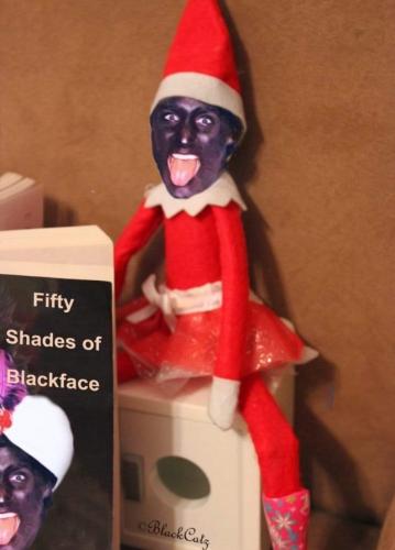 sockboy blackface elf