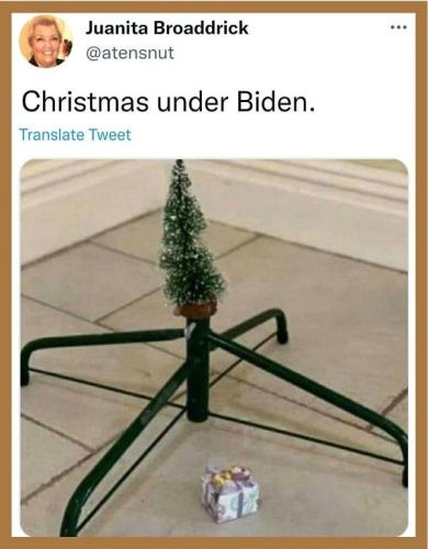 CHRISTMAS UNDER BIDEN