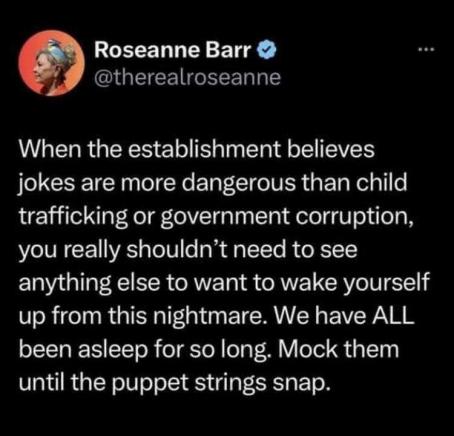 roseanne speaks