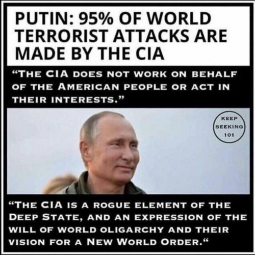 Putin on CIA