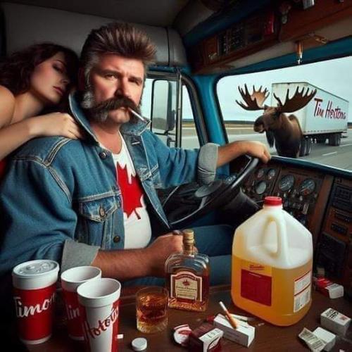 A I Canadian truck driver