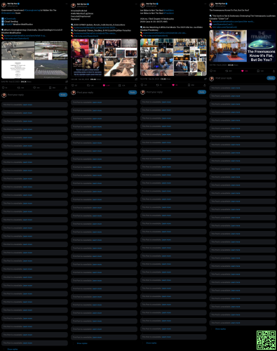 Twitter Censorship - Posts Say Unavailable - December 3, 2023