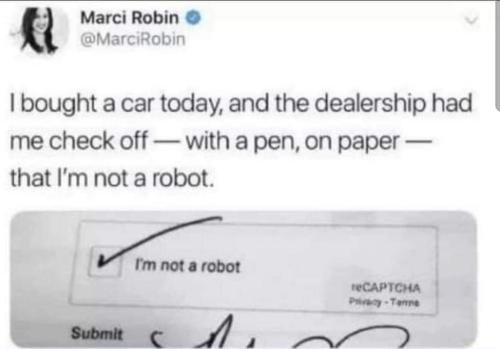 IO am not a robot