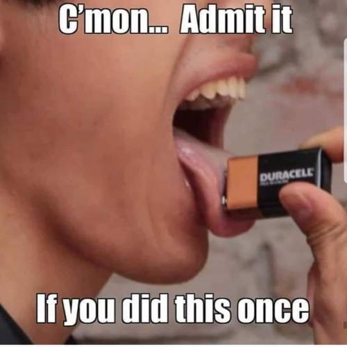 admit it